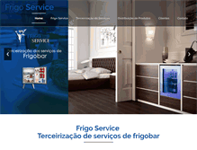 Tablet Screenshot of frigoservice.com.br